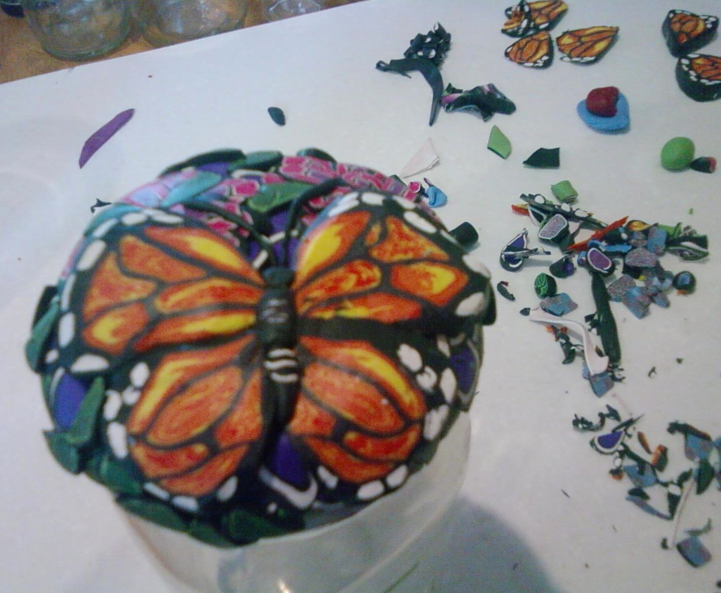 Rosemarsh Knits Taking A Painting Break with Polymer Clay Fun