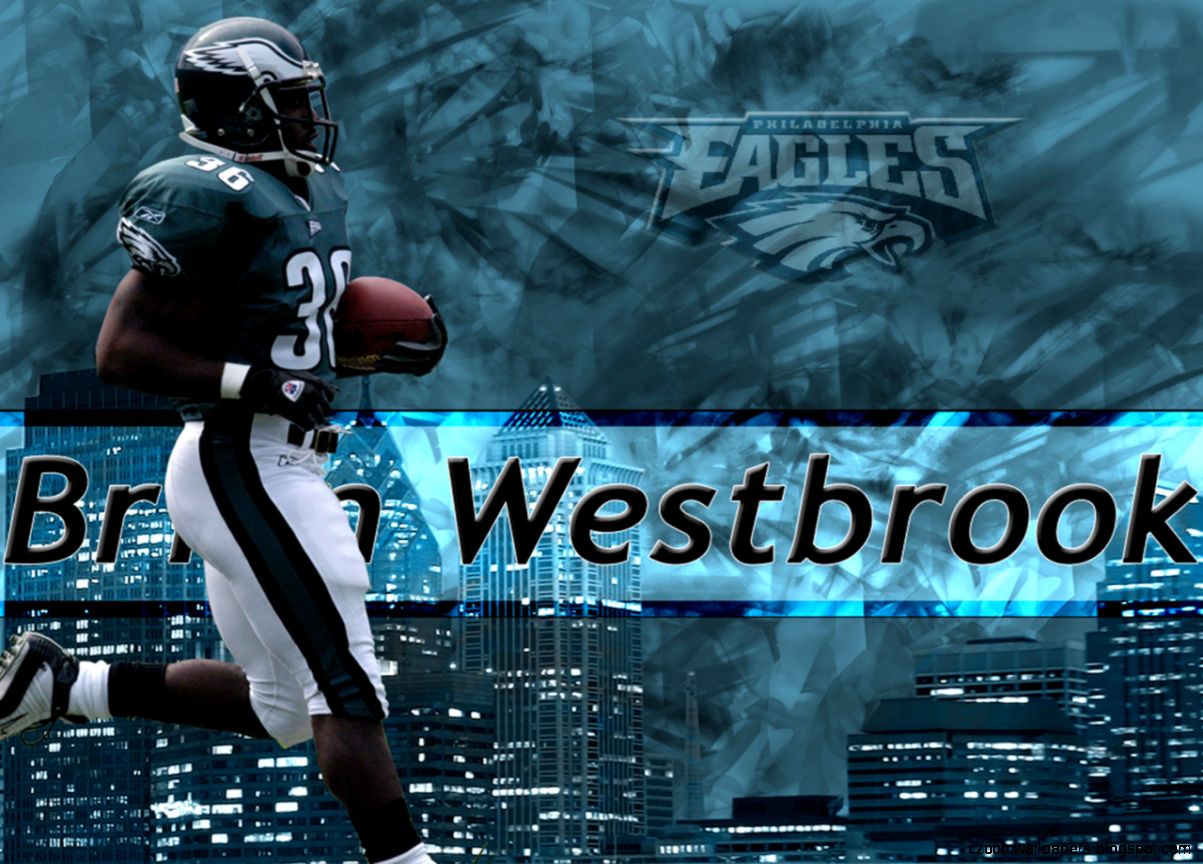 Free Brian Westbrook Philadelphia Eagles computer desktop wallpaper Free Brian Westbrook Philadelphia Eagles computer desktop wallpaper