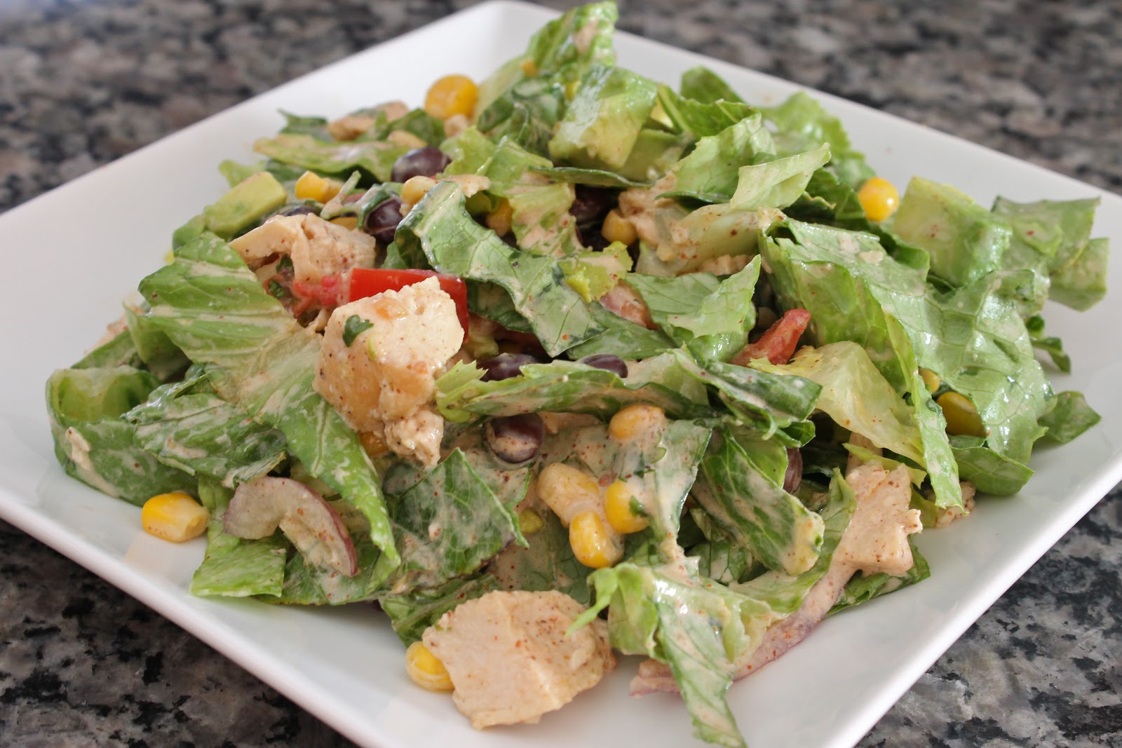 Cooking with Mandy Chipotle Chicken Taco Salad