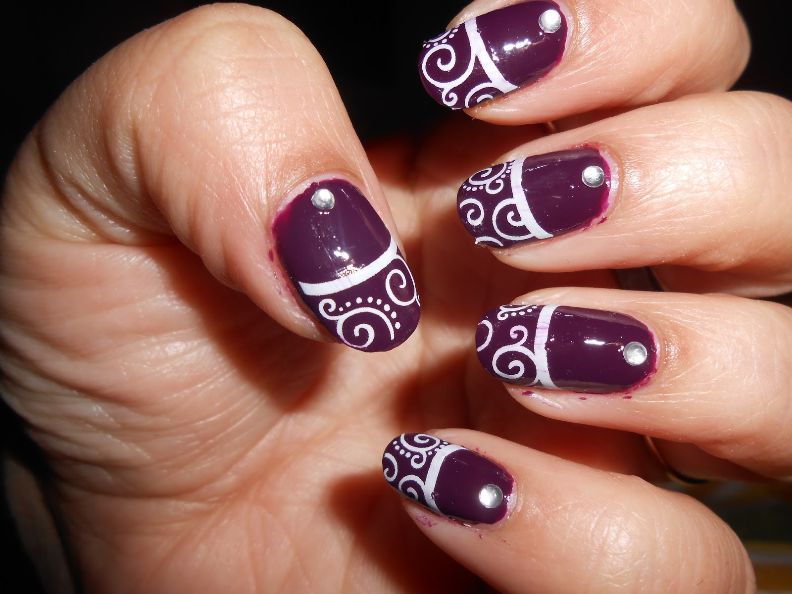 Swirl Nail Design Images - wide 7