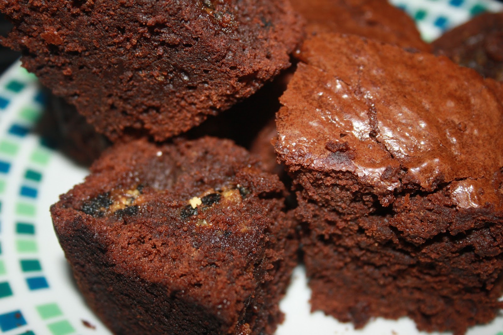 Caroline Makes.... Hershey's Kisses Chocolate Brownies