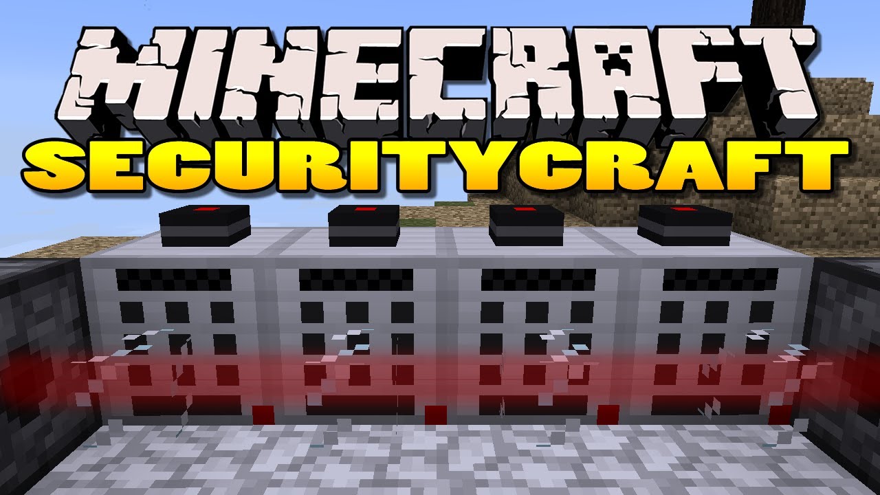Simples Minecraft Security Craft Mod (1.7.10/1.8)