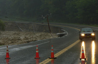 After hurricane Irene hit