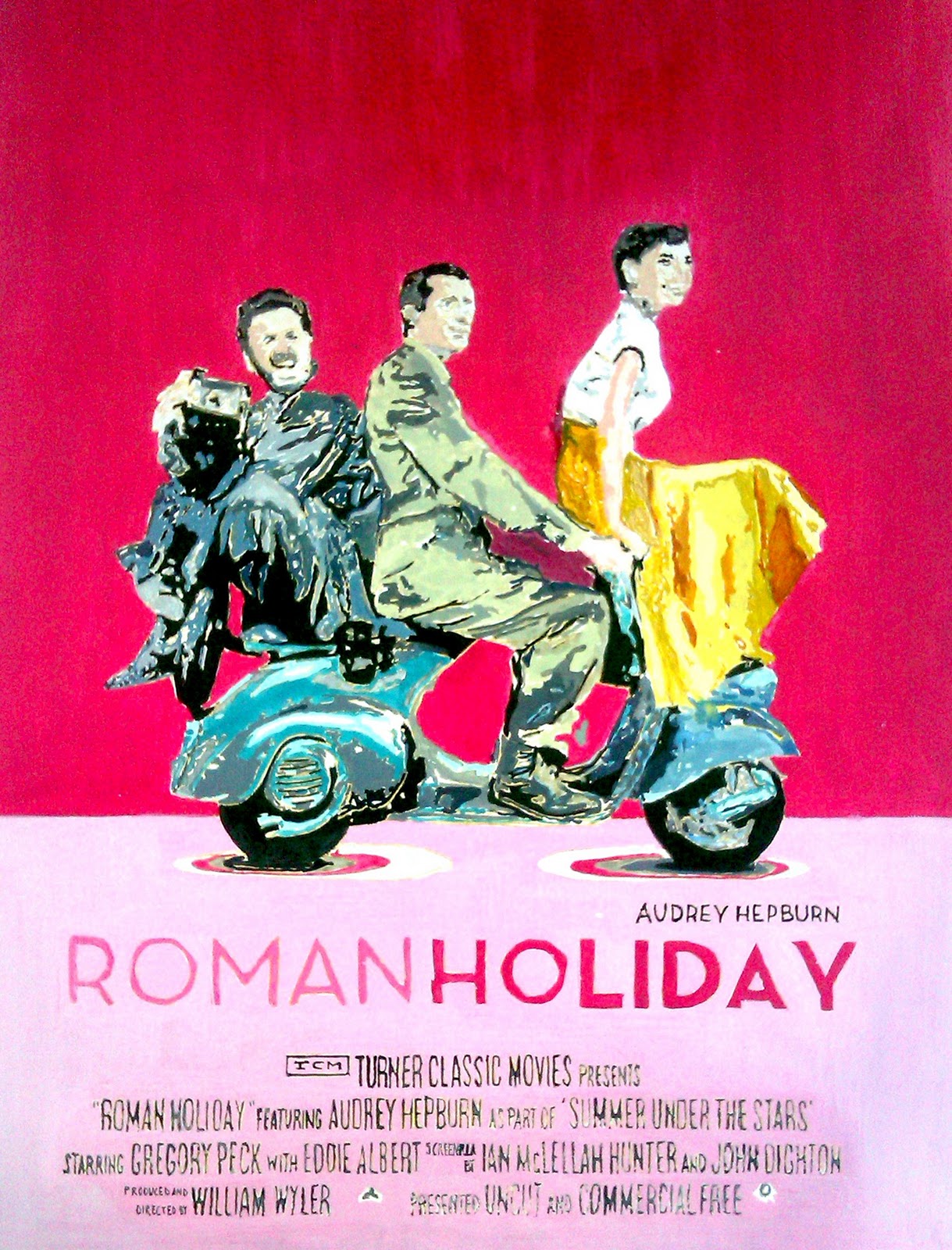 Gurgle Gurgle Bubble Roman Holiday Poster