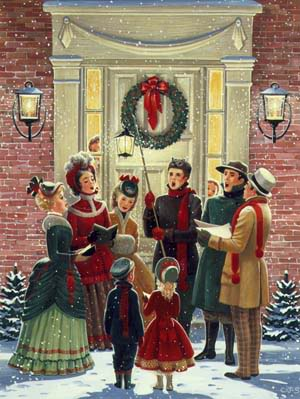 Victorian Christmas Carolers