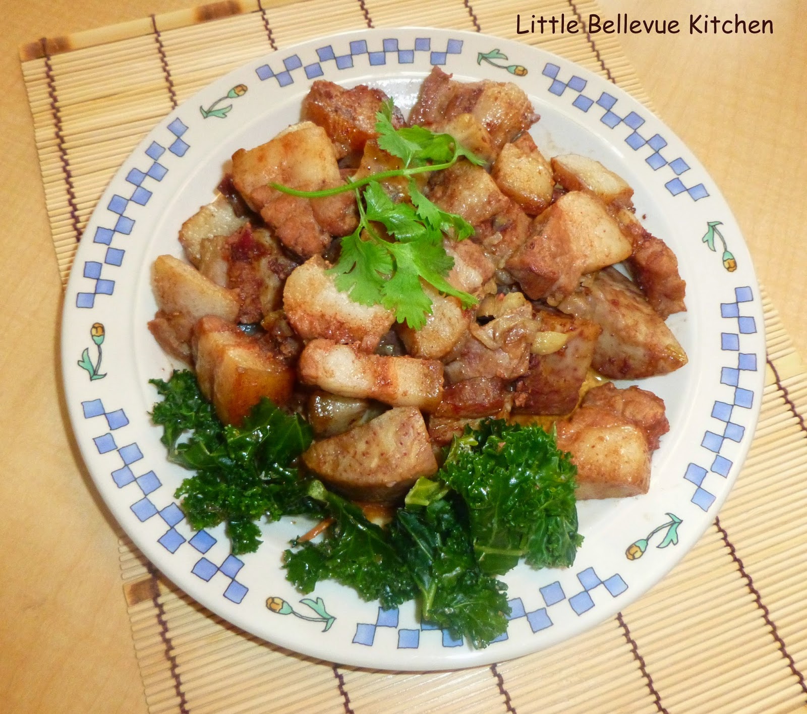 Little Bellevue Kitchen Steamed Pork Belly with Taro/Yam