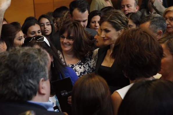 King Felipe VI of Spain and Queen Letizia of Spain attend the 'Princesa de Girona Awards'