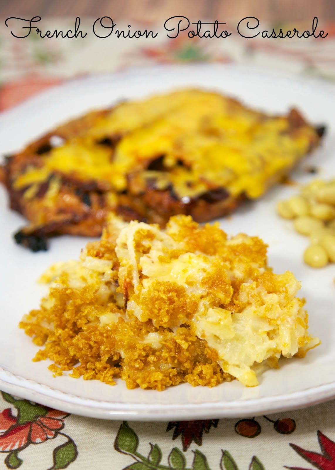 French Onion Potato Casserole Plain Chicken