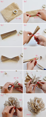 pom+pom+tutorial - Easy DIY Holiday Decor