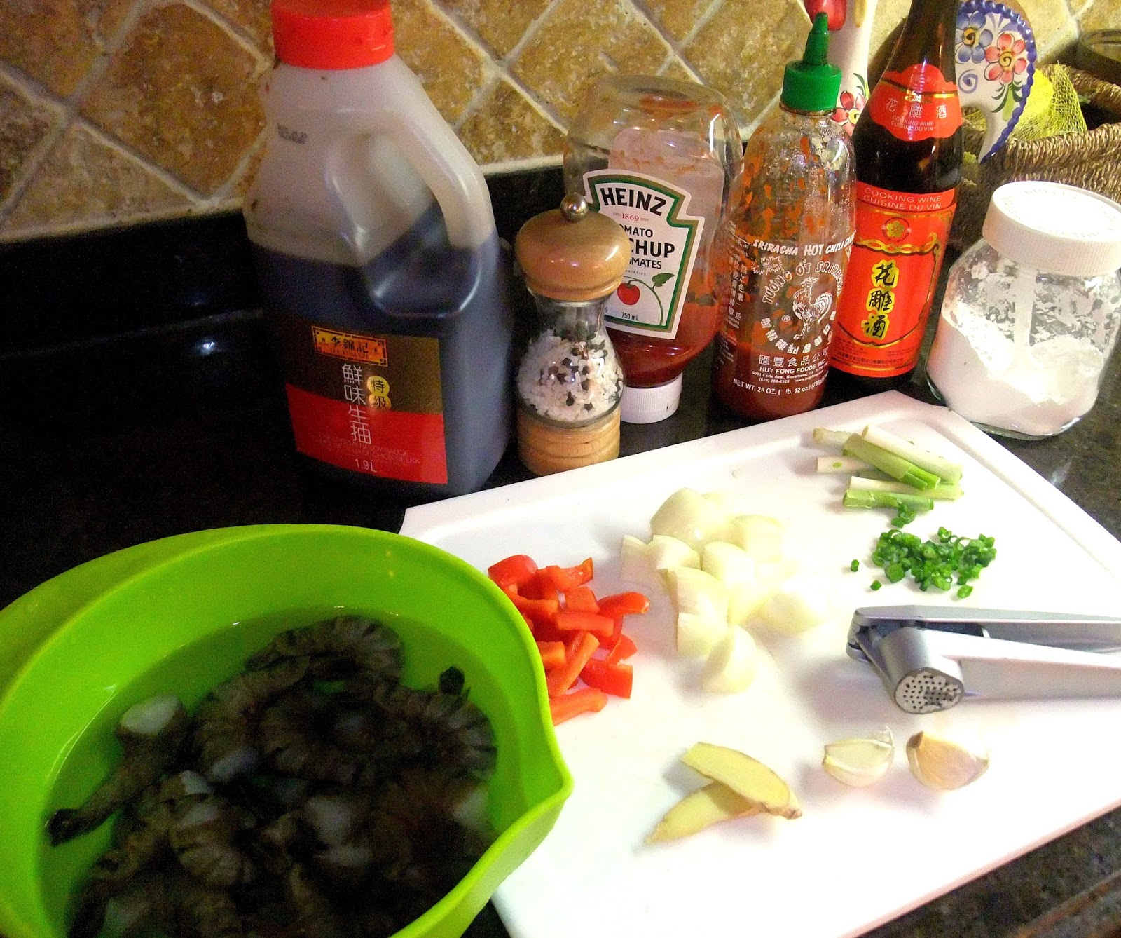 Susan's SavourIt! Spicy Sriracha Ketchup Shrimps...