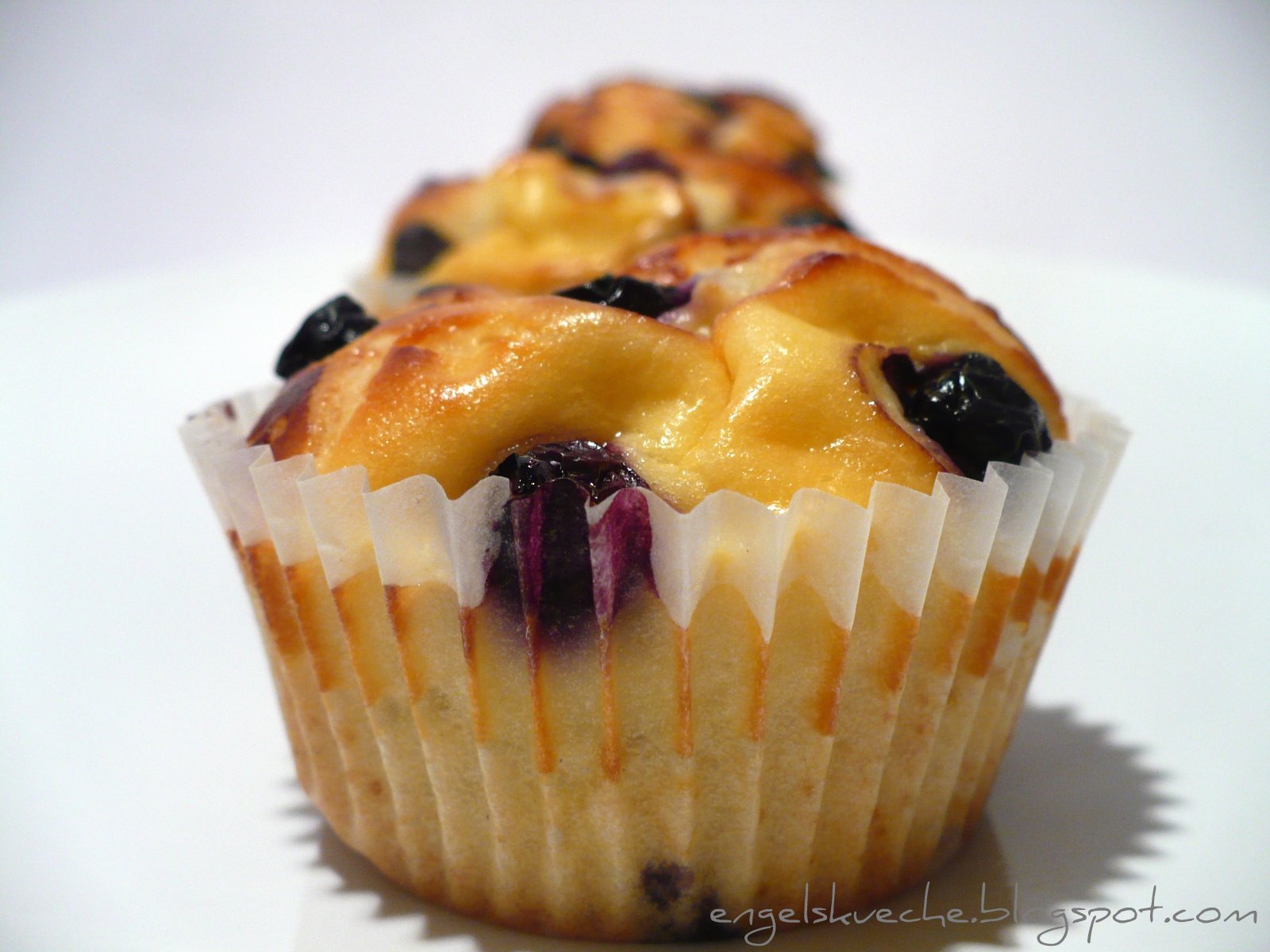 Essen aus Engelchens Küche: Heidelbeer-Käsekuchen-Muffins