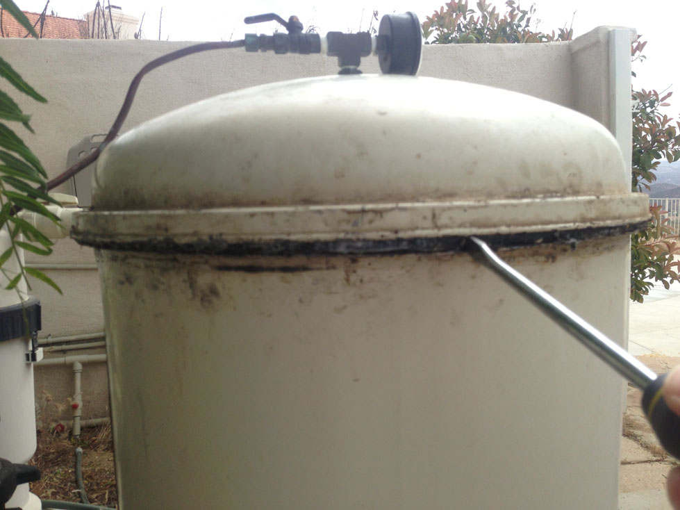 Wine Country Pools And Supplies Pentair Purex Triton 2000 SMBW Filter Lid Stuck