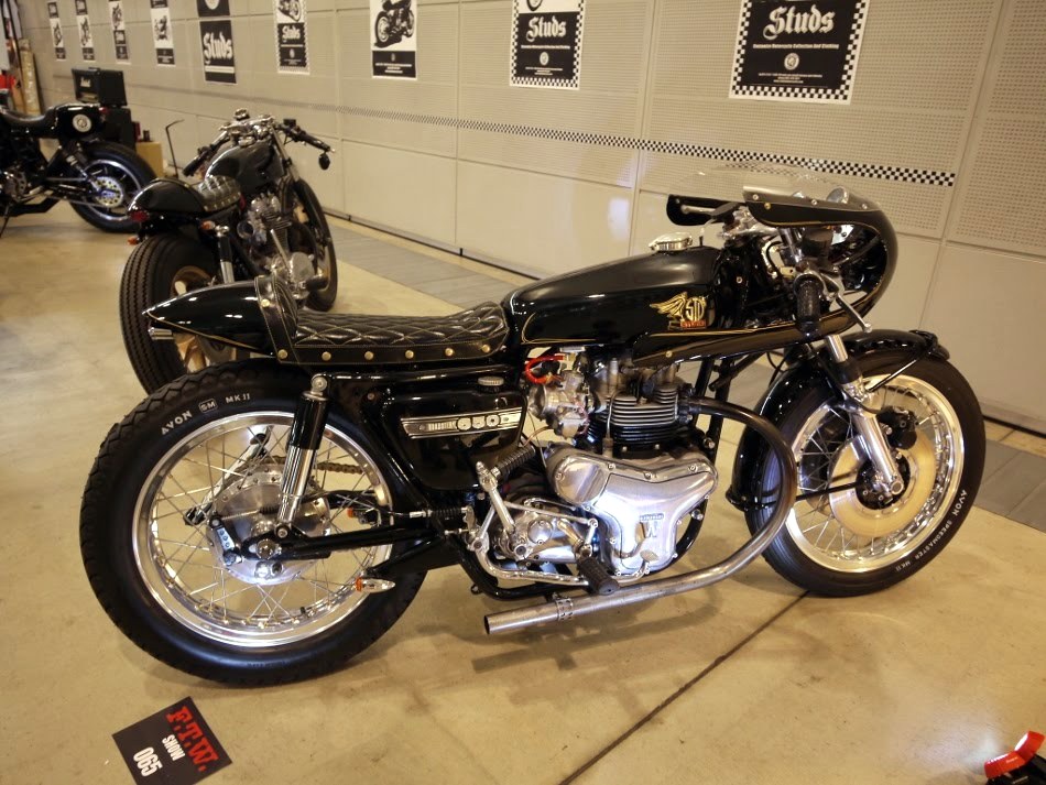 Studs Motorcycle from FTW 2012 RocketGarage Cafe Racer Magazine