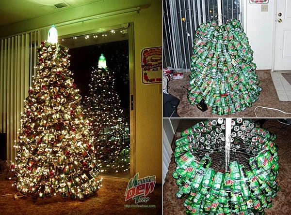 Top 10: árvores de Natal mais criativas feitas de materiais reciclados -  Ideias Green