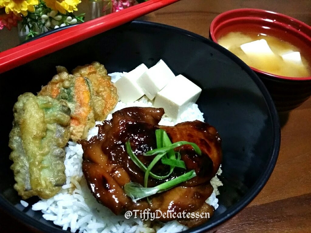 Tiffy Delicatessen Teriyaki Chicken with Assorted Tempura
