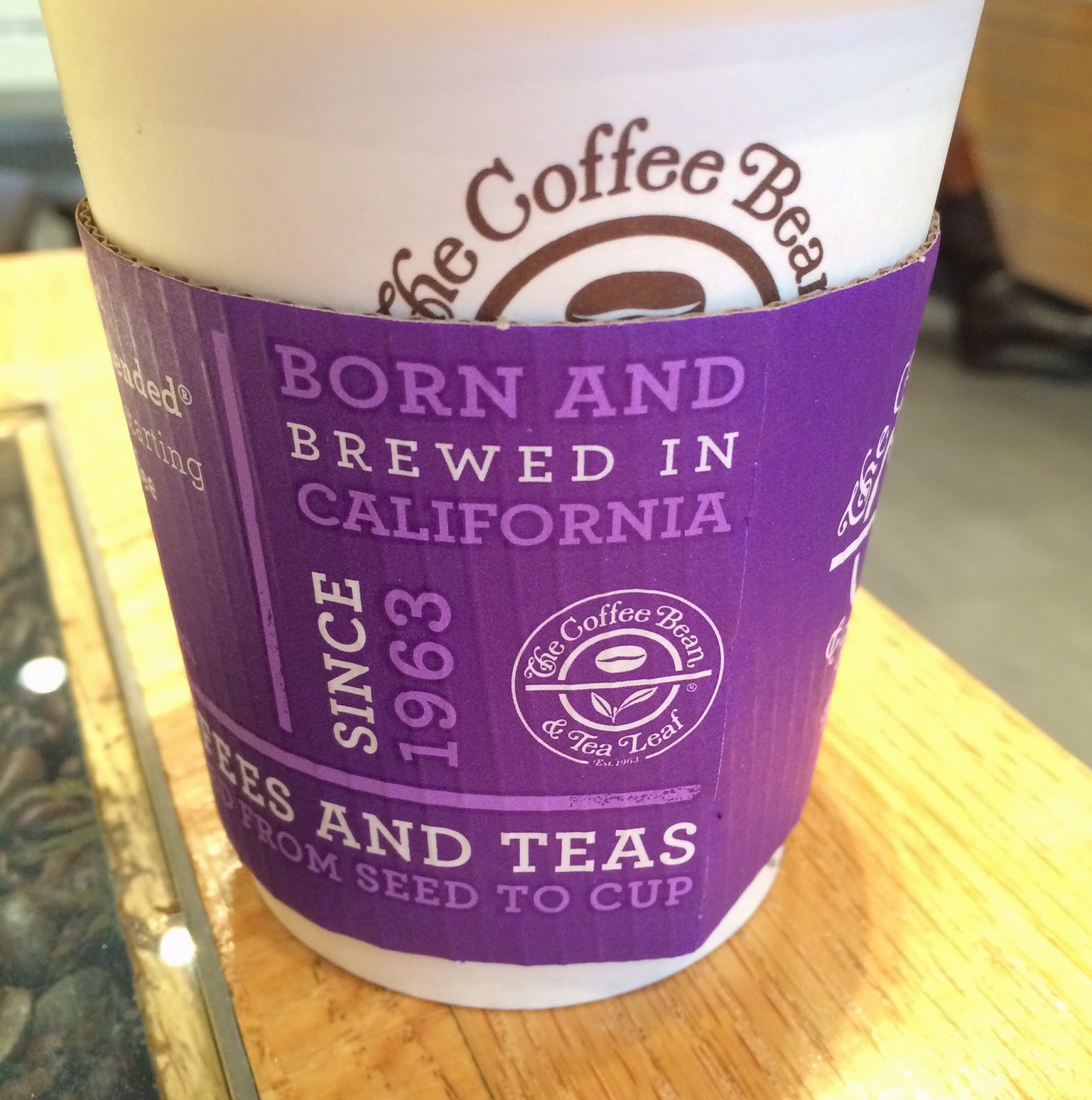 Chai Tea Latte From The Coffee Bean & Tea Leaf / ザ コーヒービーン&ティーリーフのチャイ