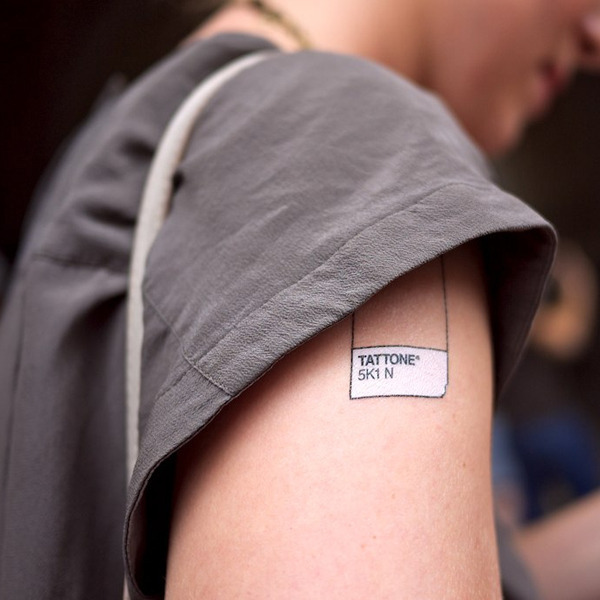 If It's Hip, It's Here (Archives) A Temporary Tattoo Inspired by