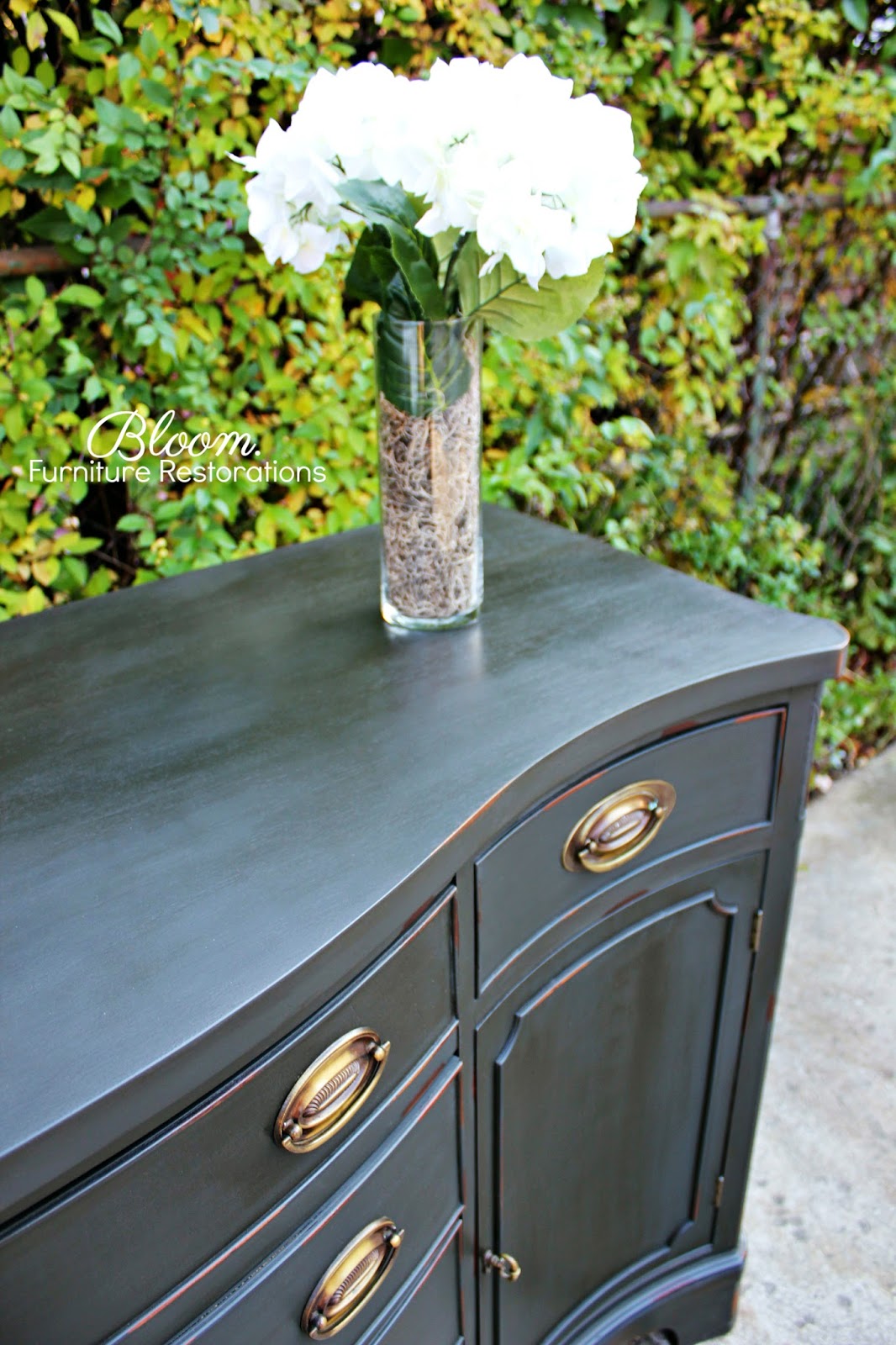 Bloom. : Client Project: Dramatic Buffet in Chalk Paint