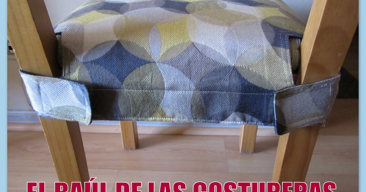 Forro protector para las sillas del comedor | EL BAÚL DE LAS COSTURERAS