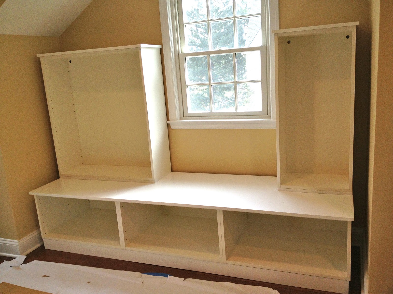 That's My Letter DIY Playroom Built Ins from Ikea