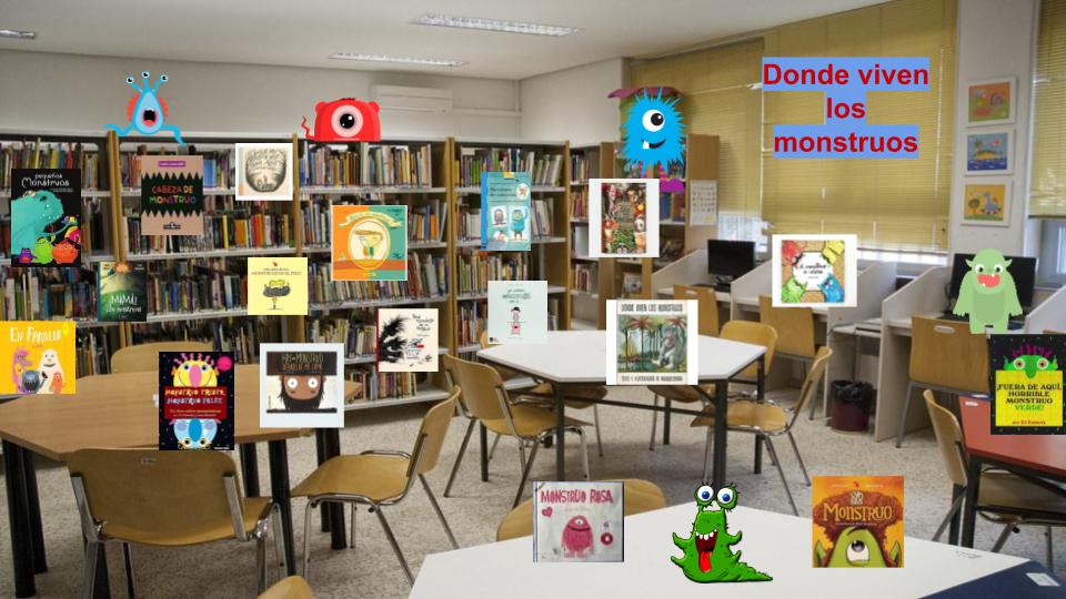 Biblioteca sobre monstruos