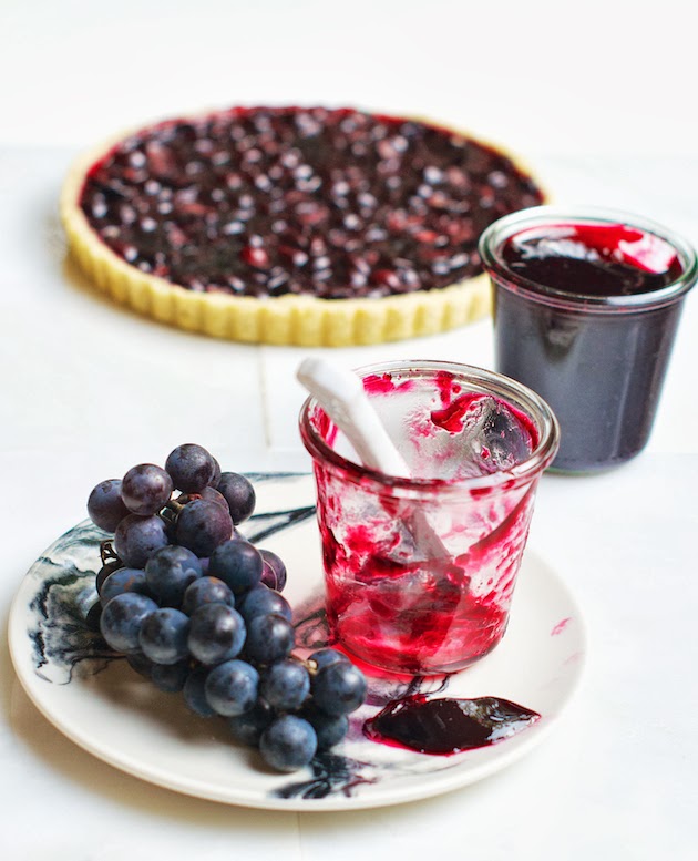 Foodwanderings In Season Classic American Concord Grape Jelly & A