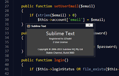 Sublime Text 3 (Build 3083) Full License Key