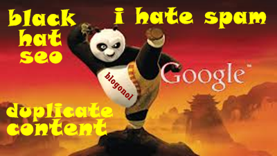 google panda will kick your ass blog