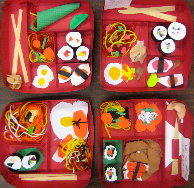 Experiments in Art Education Japanese Bento Boxes
