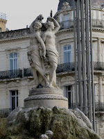 3 Graces Statue, Montpellier, France