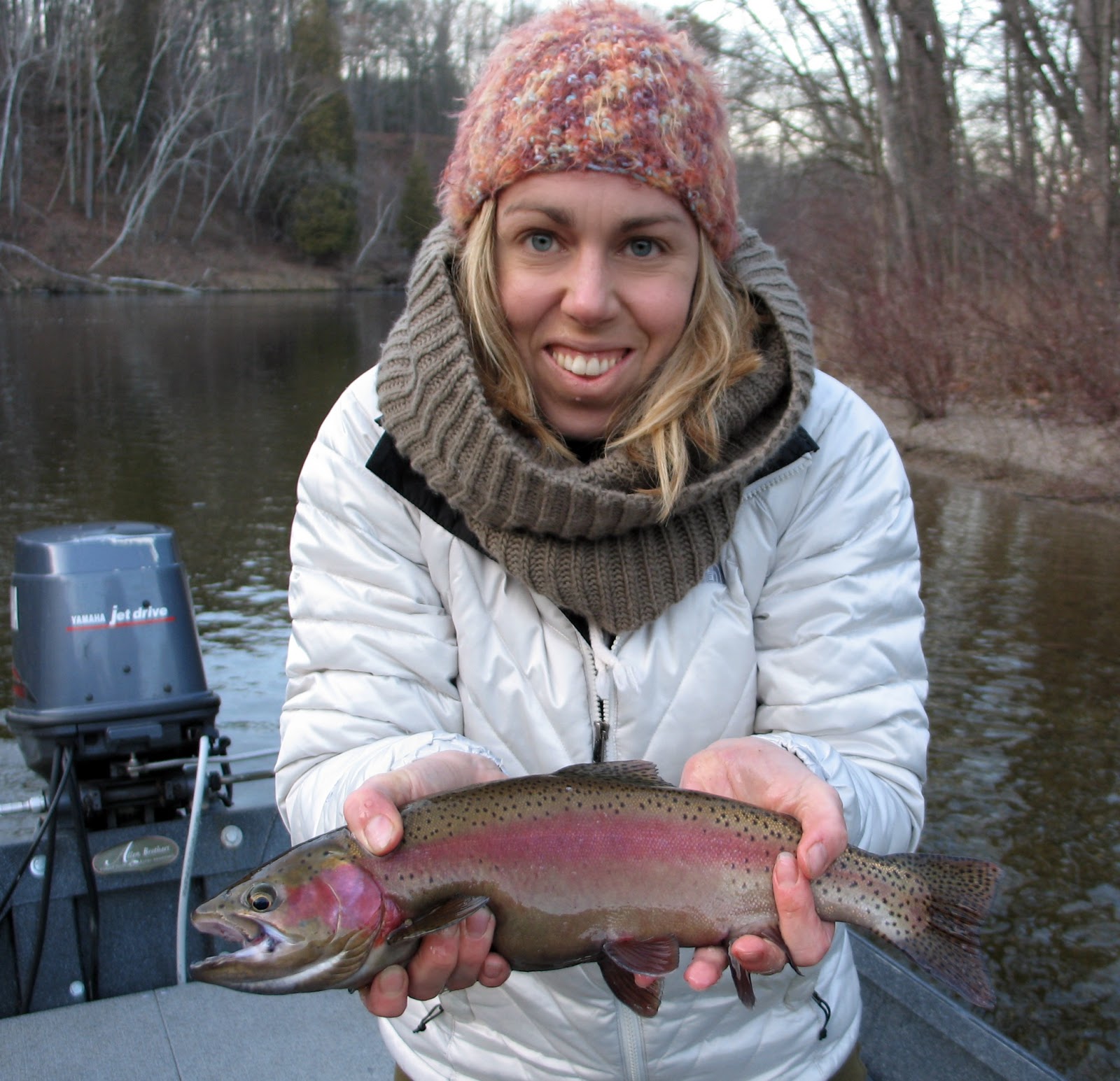 Jay Allen FlyFishing winter trout fishing hitting "the zone" 1/5/12
