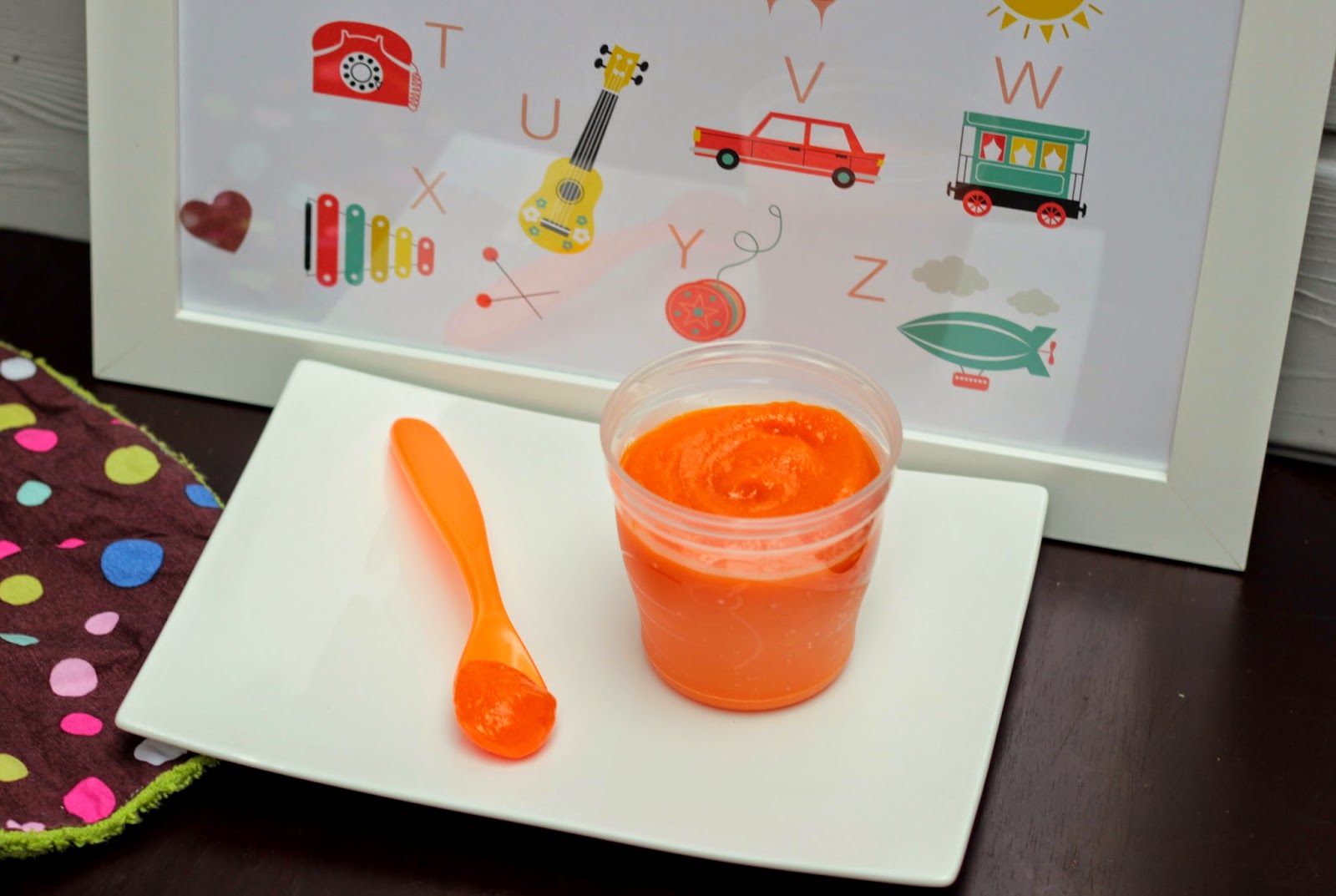 Ma première purée de carottes toute douce pour bébé dès 4 mois Trucs