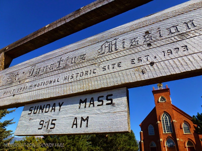 Montana 1 a Sunday Mass, St. Ignatius, Montana
