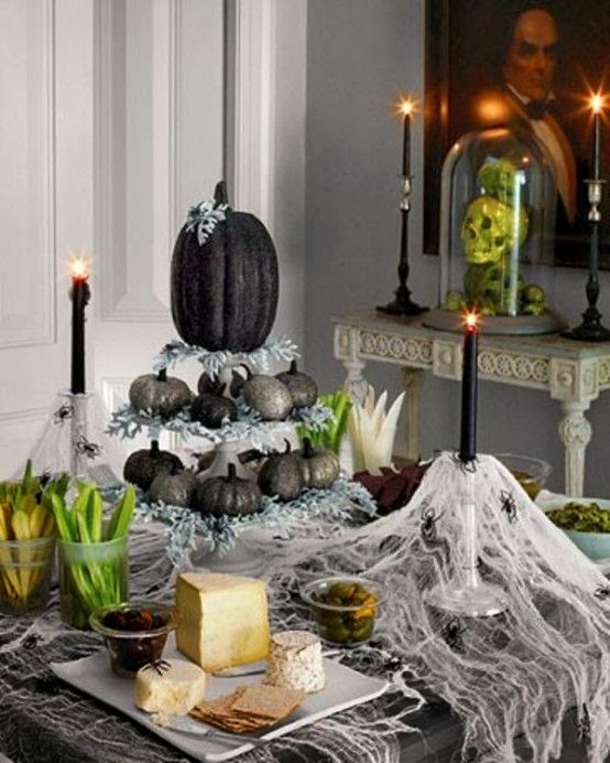 Blue Skies Plus Decorating for Halloween