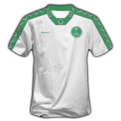 camiseta arabia saudita