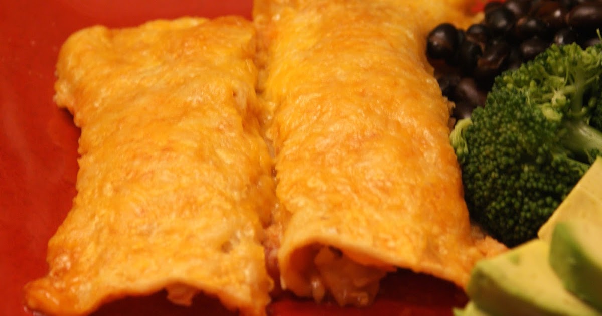 The Baker's Mann Chicken Enchiladas