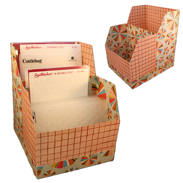 Embossing Folder Storage Box Bits of Paper