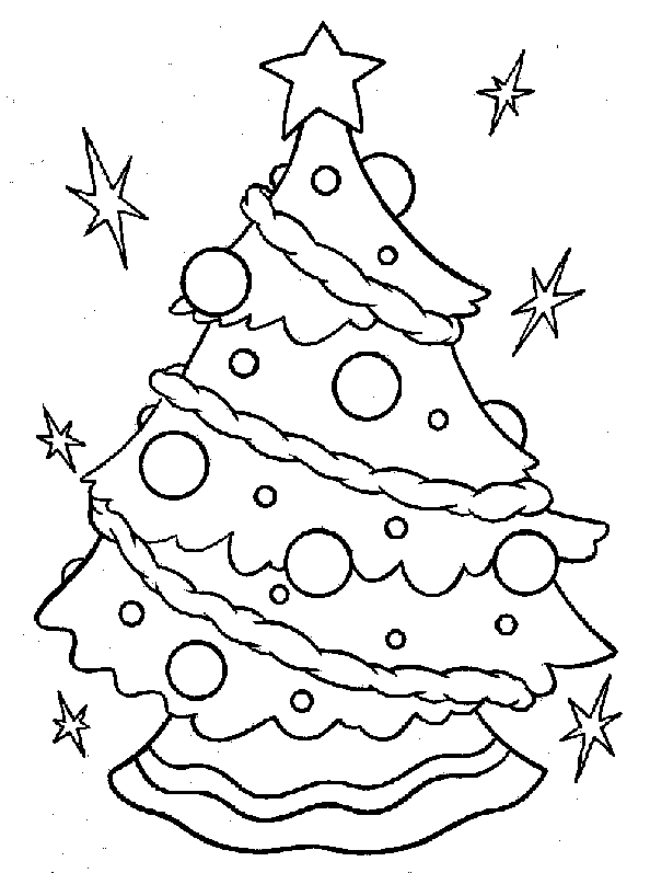 Desenhos de Natal para Imprimir e Colorir