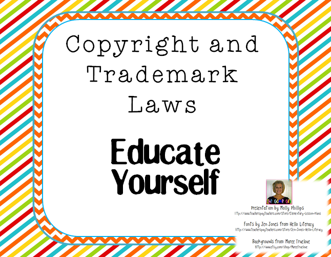 Copyright and Trademark When Starting on Teachers Pay Teachers
