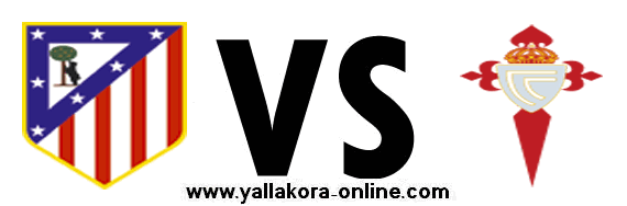 سيلتا فيغو Vs اتليتكو مدريد سيلتا فيغو Vs اتليتكو مدريد