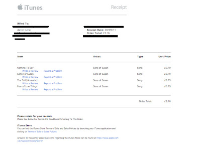 itunes email