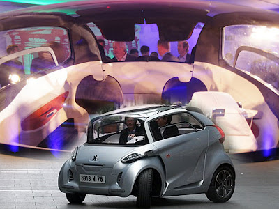 Electric Peugeot Car Concept