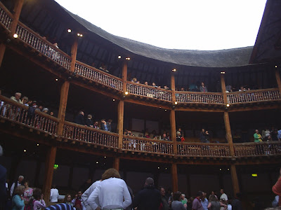 SHAKESPEARE'S GLOBE INTERIOR Shakespeare The Globe London
