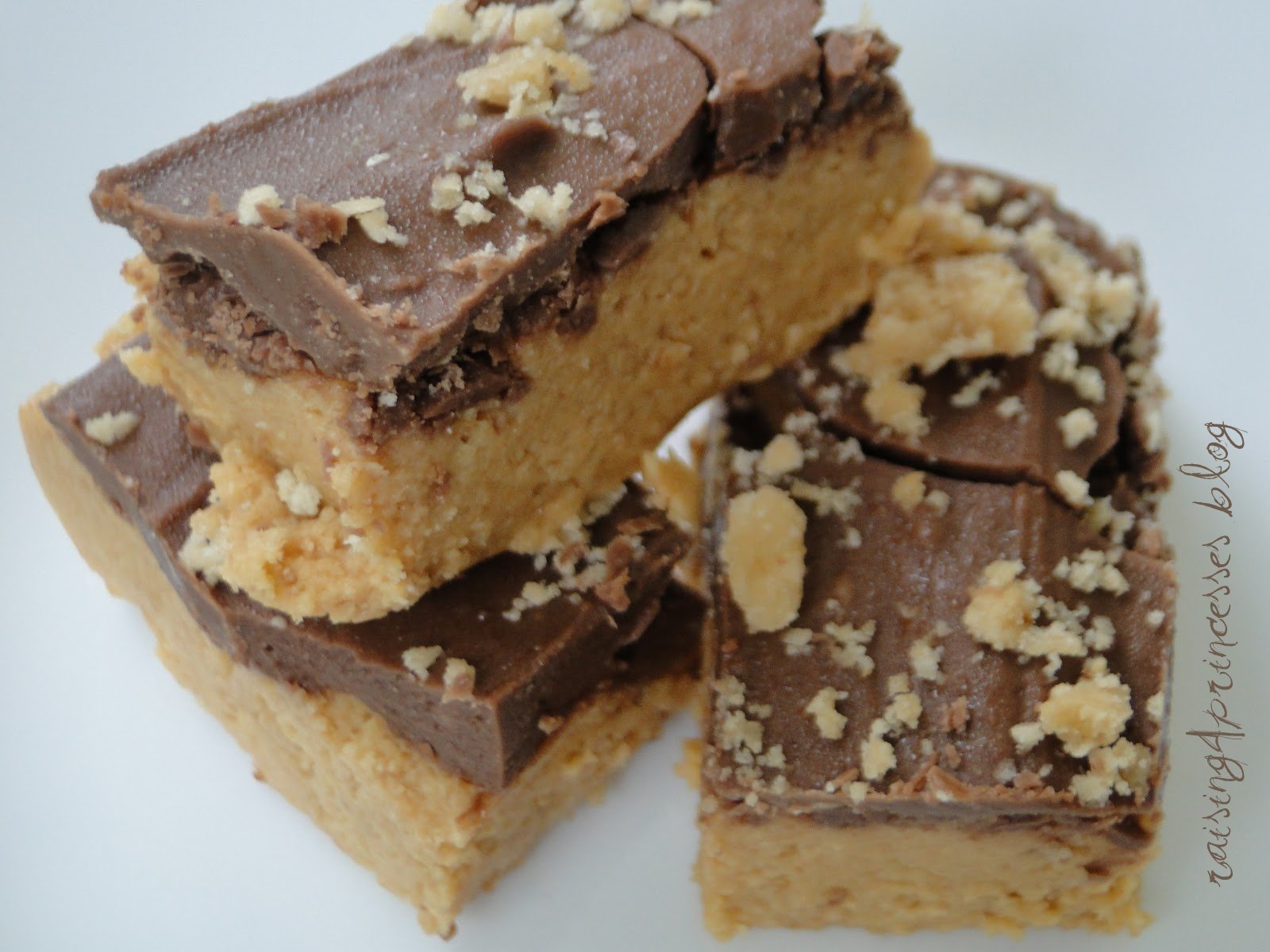 Raising 4 Princesses Crunchy Peanut Butter Bars Recipe