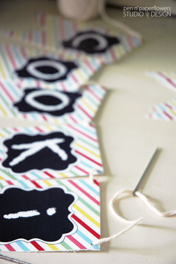 Pen + Paper Flowers EMPOWER How To String A Banner