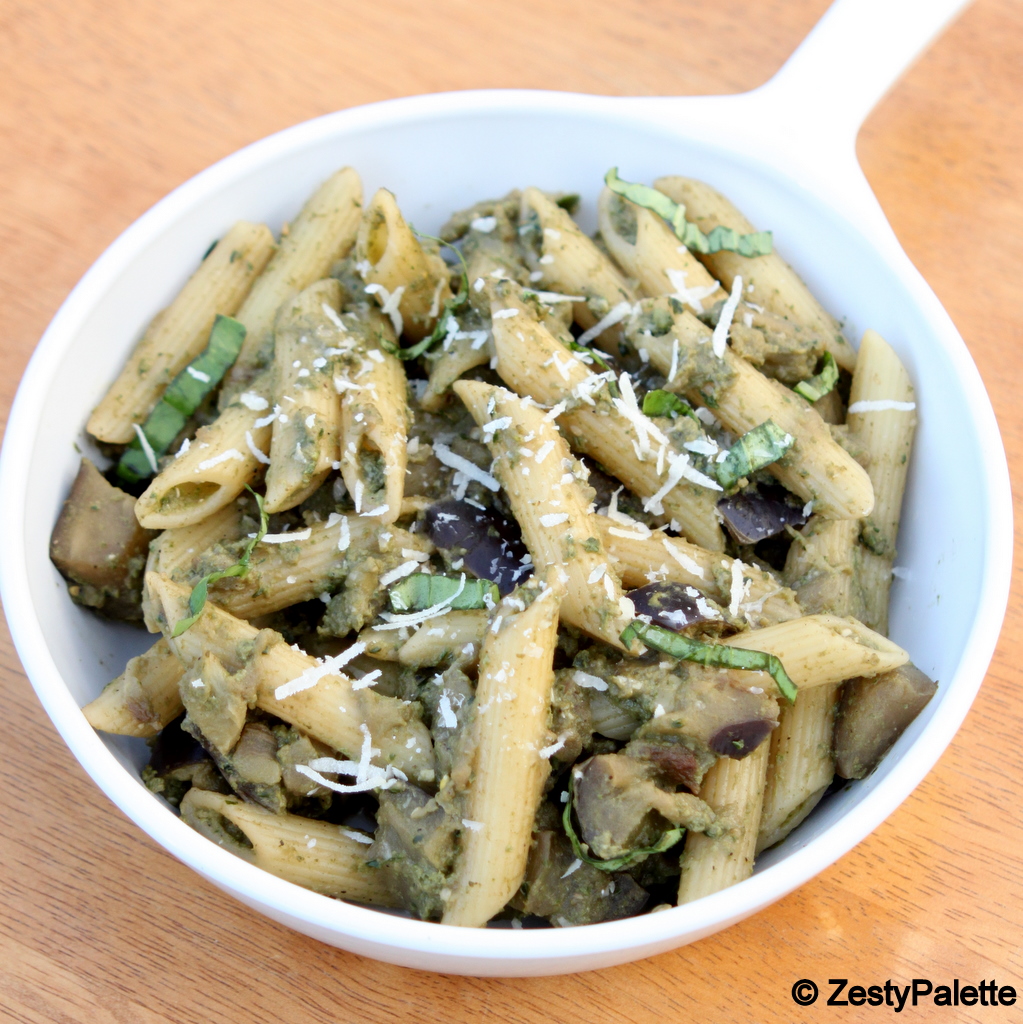 Cooks Joy Basil Pesto Eggplant Pasta + New LocknLock deal