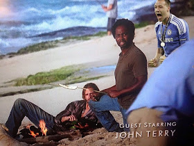 John Terry, Photobomb, Photobombing, Lost, TV Series, Chelsea, Funny, Football, Football Fun, Funny Football Pictures, funny pictures of Chelsea FC, funny pictures of John Terry