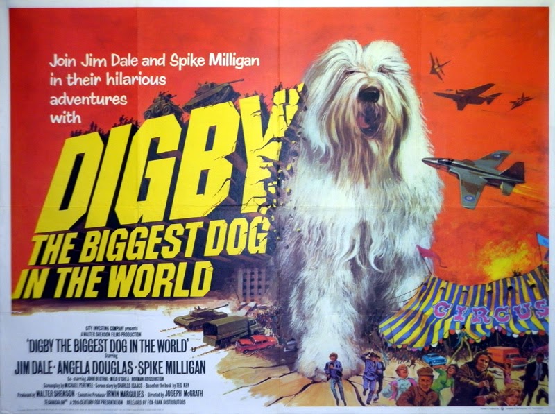 Mary Lewis Writers Blog D is for Digby. The Biggest Dog In The World