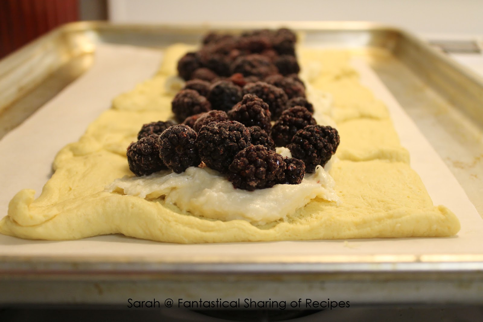 Fantastical Sharing of Recipes Easy Blackberry Cheese Danish