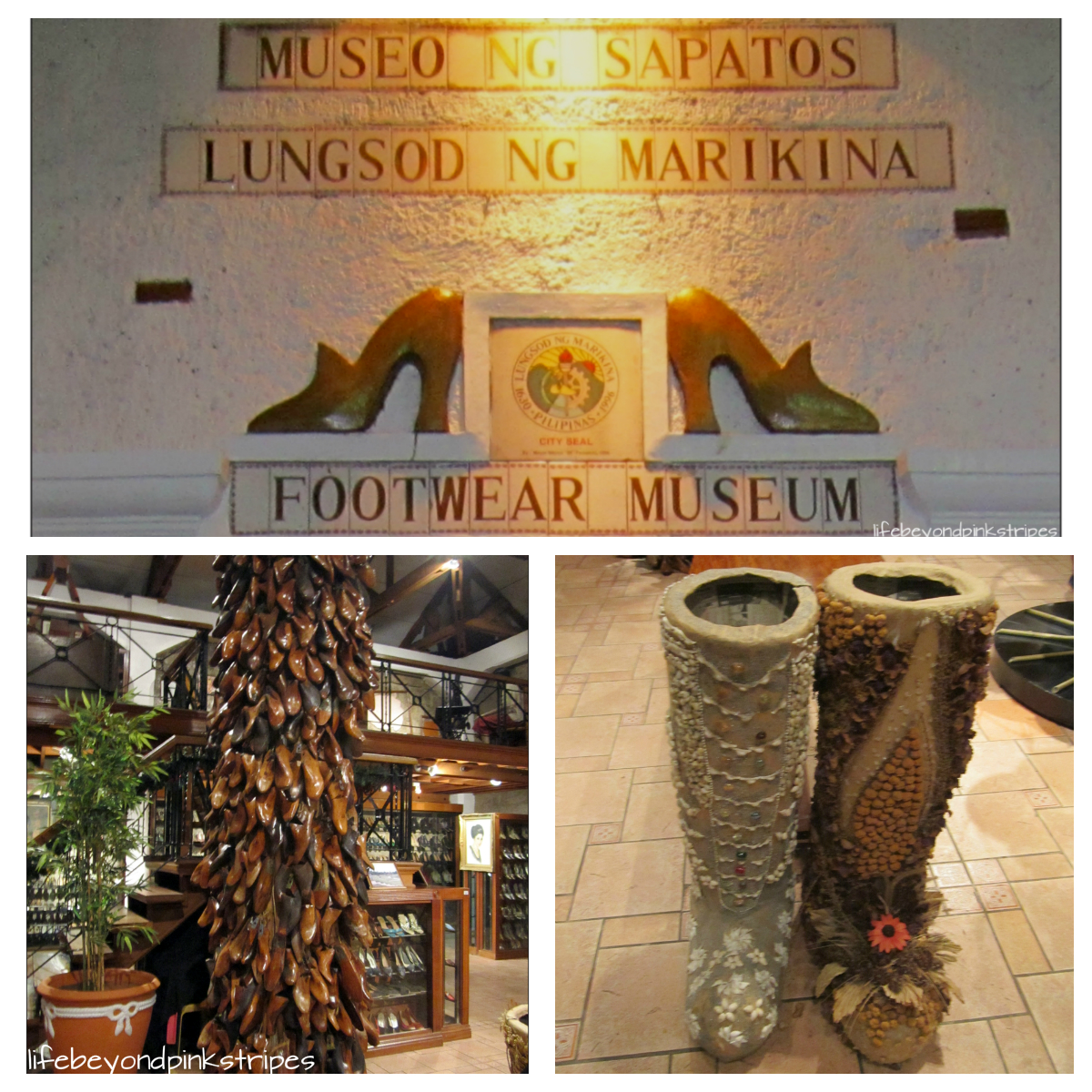 Beyond Pink Stripes SHOEwcasing Marikina Shoe Museum